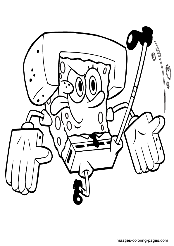 Sponge Bob kolorowanki